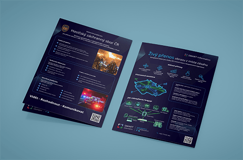 Grafika brožury a tvorba infografik pro Smart Informatics